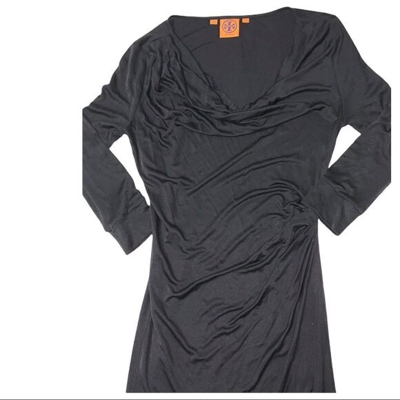 Tory Burch black silk dress - Picture 4 of 7